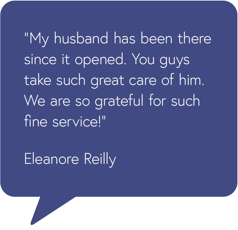 Orland Park Testimonial from Eleanore Reilly