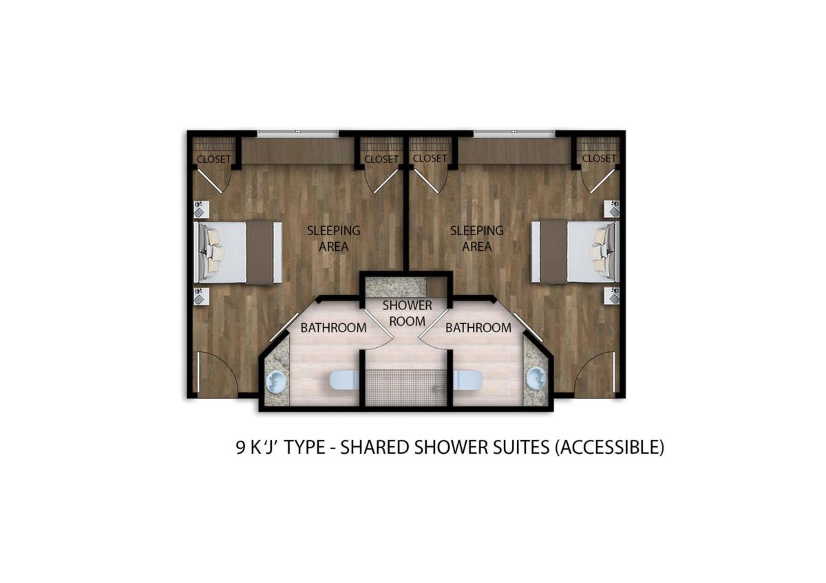 Shared Suite floor plan