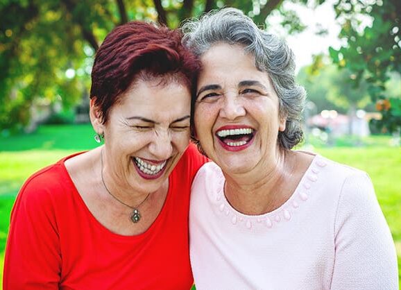 heartis women laughing