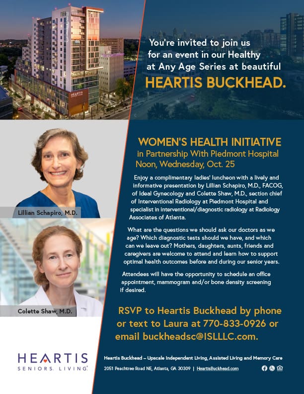 Healthy at Any Age Series Women's Health Initiative Heartis